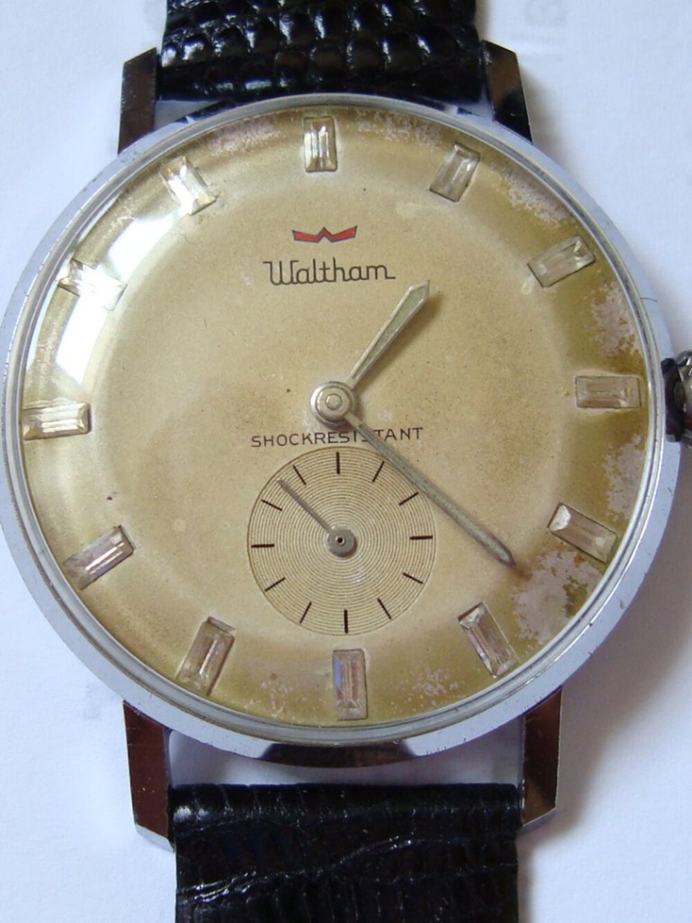 VINTAGE WIND UP WALTHAM,RUN GREAT